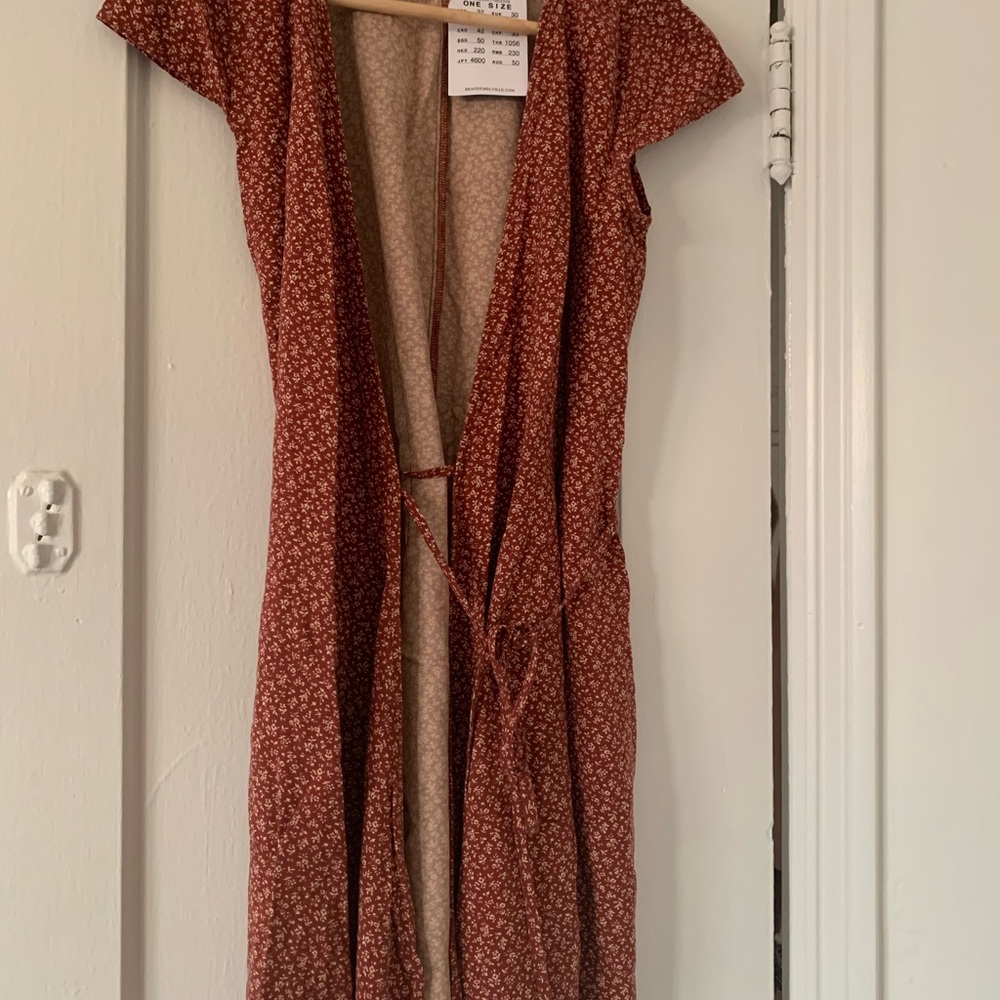 Floral Wrap Dress